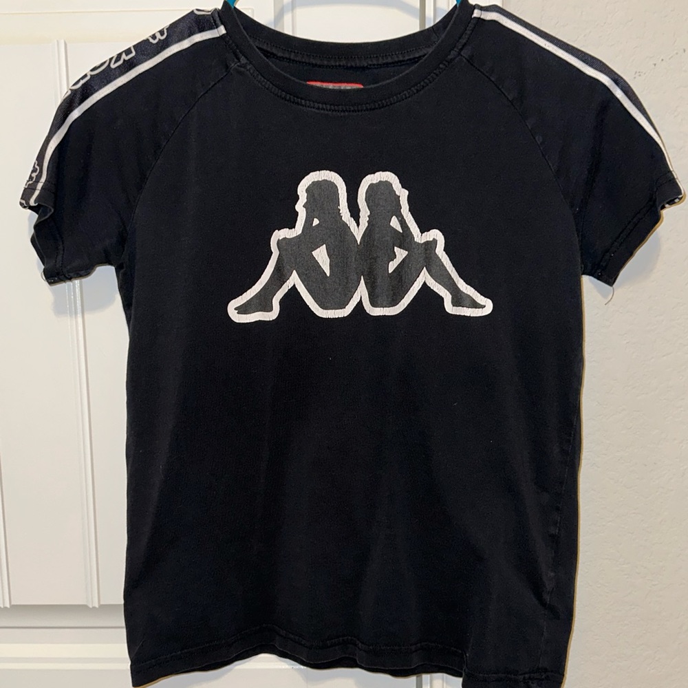 Kappa logo black tee